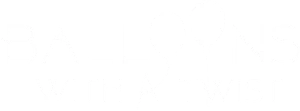 Balloons With a Twist White Logo